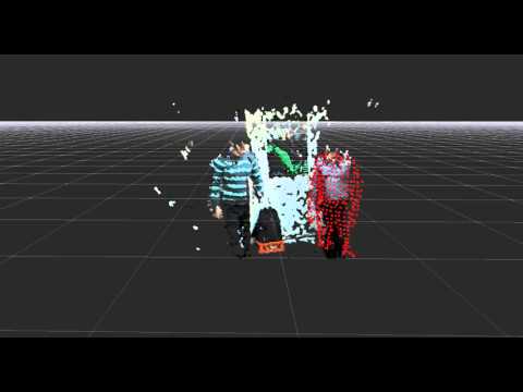 Particle filter tracking with depth sensor