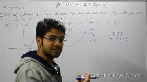 Previous year IITJEE Advanced 2017 Paper2 Q40