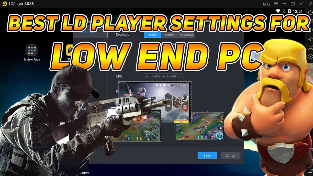 ld player setting for low end pc ld player setting for low end pc