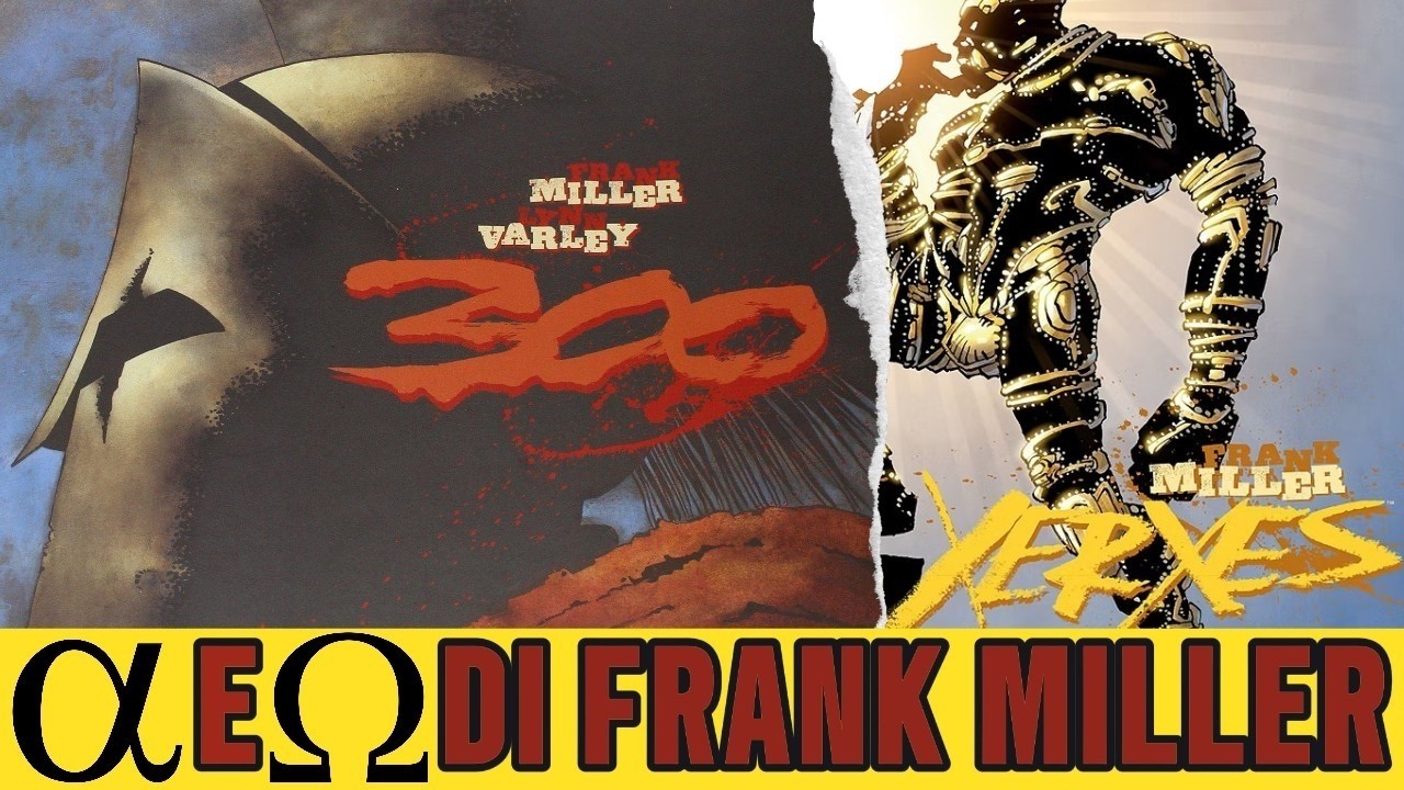 FRANK MILLER da 300 a XERXES - La NASCITA del MITO #frankmiller #fumetti #comics #marvel #dccomics