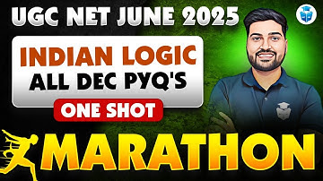 UGC NET Paper 1 Marathon Class | Indian Logic All Dec 2024 PYQs by Yogesh Sir | UGC NET 2025