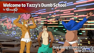 (Commission) Welcome to Tazzys Dumb School
Music commission for taztaroth @ Bluesky (🔞). I noticed after rendering the video that Ive written his username incorrectly, but I feel lazy to re-render it so please just roll with it.
Anyway... this theme was composed as a continuation for a piece of art Ive previously drawn for the client, which is something I havent actually done before. Taking that into consideration, the main premise of this song was to compose a jolly theme with a scholar vibe to it, which goes up in tempo to indicate how brain-dead these trainees are at learning how to dress properly.
So yeah, theres plenty of bells here, in order to strengthen the academic vibe even further. If you take a closer listen, you may noticed I scattered the Westminster Chimes throughout the song. I know its a chime thats almost exclusively heard on schools from Eastern countries, but I just thought itd be cute to add them, lol. (Commission) Welcome to Tazzys Dumb School