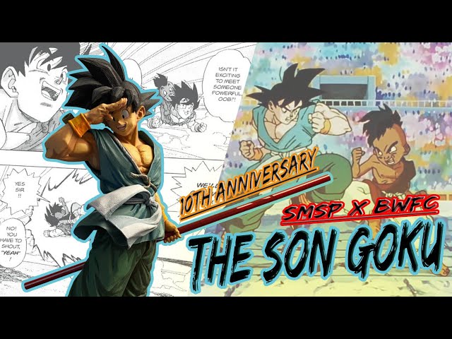 The Son Goku SMSP x BWFC 10th Anniversary Two Dimensions Ver