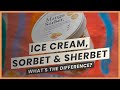 Ice Cream, Sorbet &amp; Sherbet | Ice Cream Explained