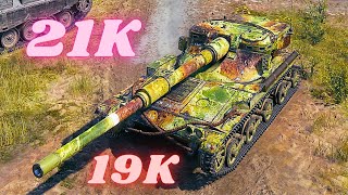 Manticore 21K Spot Damage & Manticore 19K  World of Tanks Replays