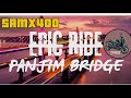 Panji bridge Goa (ride) dominar . #youtubeshorts #trending #youtubevideo #ride #dominar #love #blog 