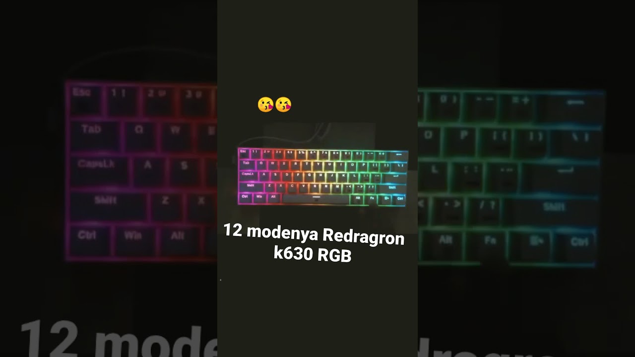 Redragon K630 RGB 12 light mode