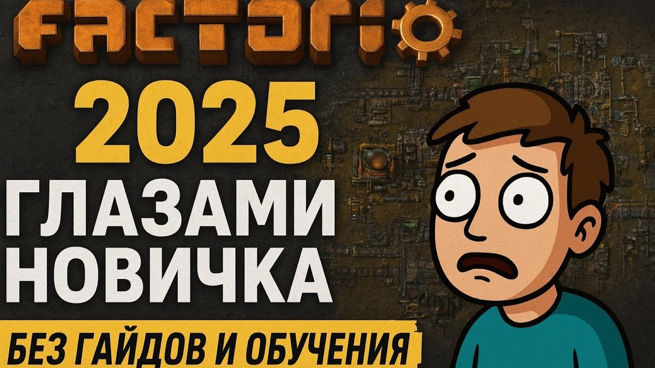 Factorio 2025: Глазами Новичка — Без Гайдов и Обучения