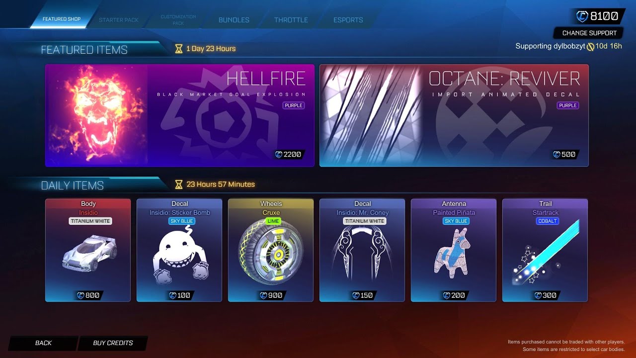 HELLFIRE PURPLE EXPLOSION & OCTAANE: REVIVER PURPLE DECAL IN ITEM SHOP - 14.05.2022.