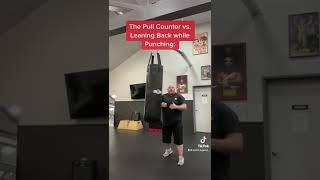 Boxing, Fighting: The Pull Counter