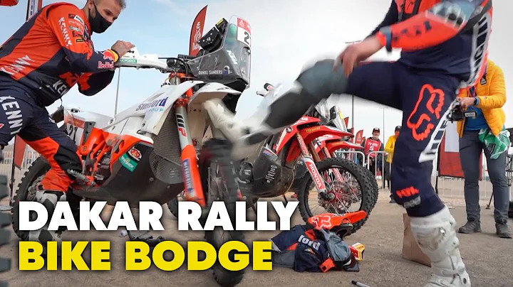 Dakar 2021: Daniel Sanders Bodges His Bike and Get...