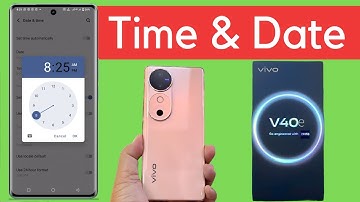 How to set date and time in vivo v40e | vivo v40e me time set kaise kare | date setting