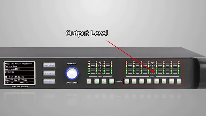 96K Professional dsp audio processor，digital audio processor speaker management.