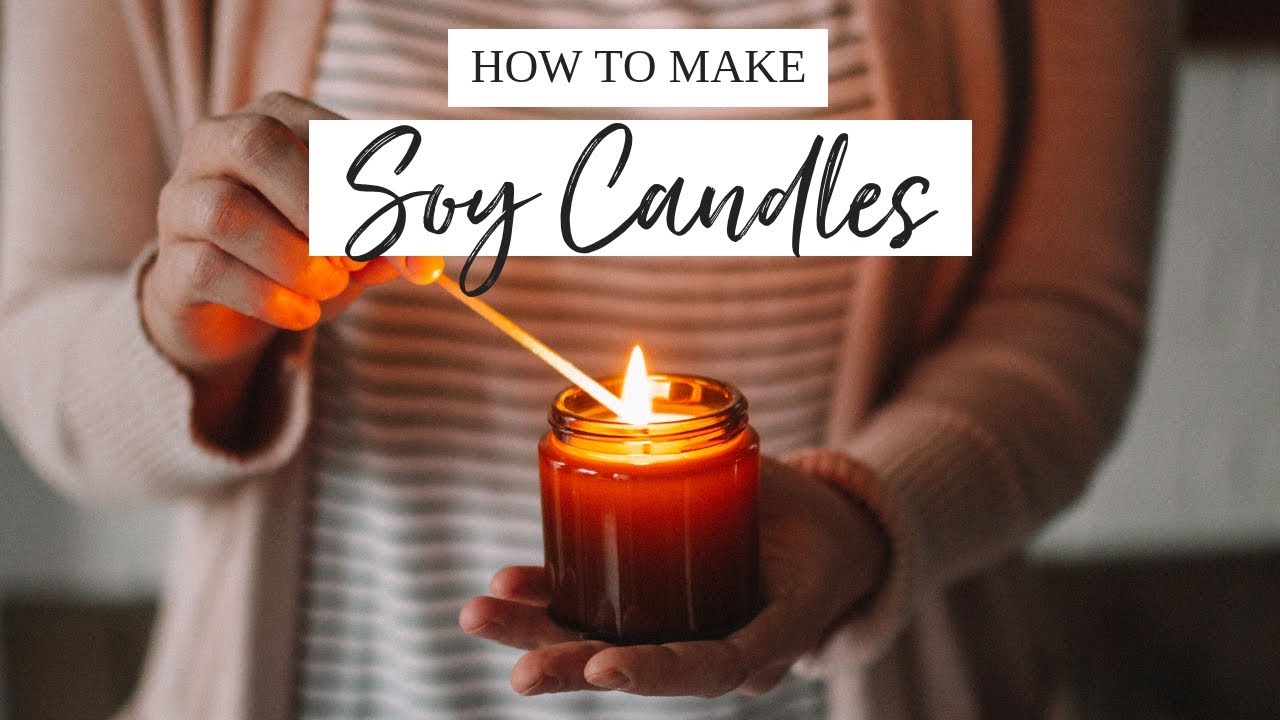 Make a scented soy candle  DIY Instructions from Candle Creations