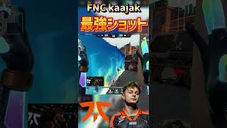 とんでもないショットを連発 FNC kaajak選手 最強フリックショット集【VALORANT】#vct #valorant #kaajak #fnatic