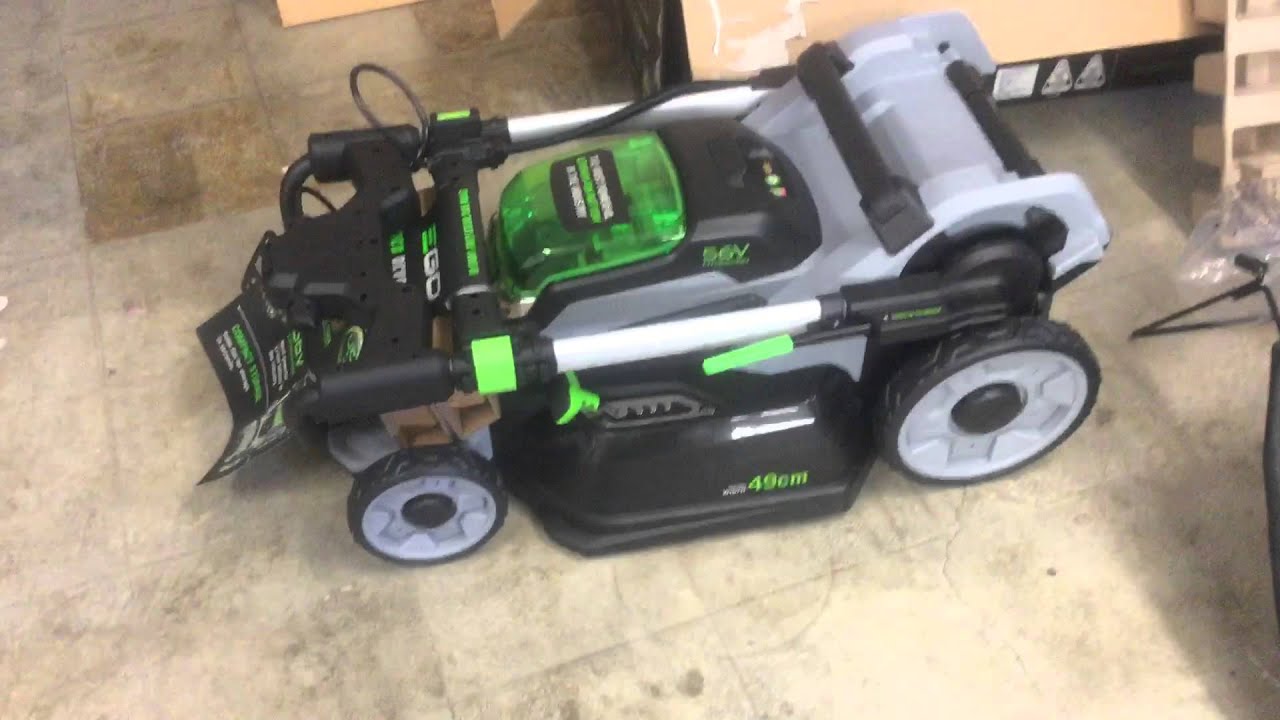 Ego lawn mower YouTube