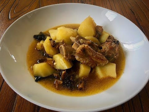 Video: Cazuela De Setas Con Patatas