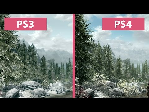 Skyrim – PS3 Original vs. PS4 Special Edition Remaster Graphics Comparison