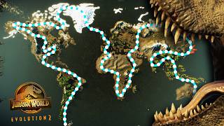 Around The (Jurassic) World In 36 Minutes | Jurassic World Evolution 2 Park Tour