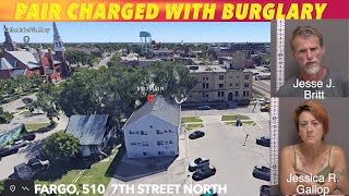 Fargo Pair Facing Burglary & Drug Charges