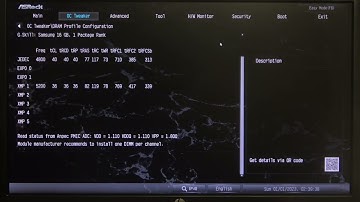 How to Change DRAM Profile on ASRock X670E Taichi Carrara