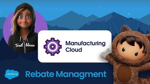 Drive Sales with Rebate Management in Salesforce Manufacturing Cloud