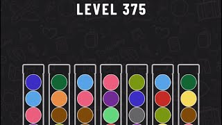 Ball Sort Puzzle Level 375 #ballsortpuzzle #ballsortpuzzlegameplay #puzzlegame #mobilegames
