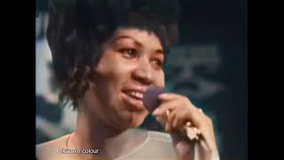 Aretha Franklin - &#39;Satisfaction&#39; live [Colourised] 1968