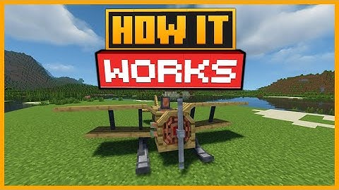 🟨 HOW DO I CHARGE an ELECTRIC ENGINE in the SIMPLE PLANES MINECRAFT MOD