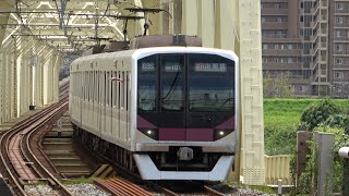 2021/08/02 【手出し トップ編成】 東武伊勢崎線 東京メトロ 08系 08-101F 小菅駅 | Tobu Isesaki Line: Tokyo Metro 08-101F