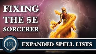 Sorcerer Expanded Spell Lists D&D 5e | Magic in D&D 5e