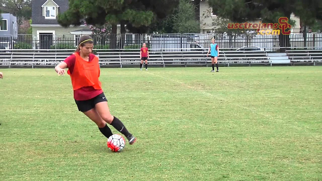 USC Women's Soccer Training Update with Jamie and Whitney YouTube