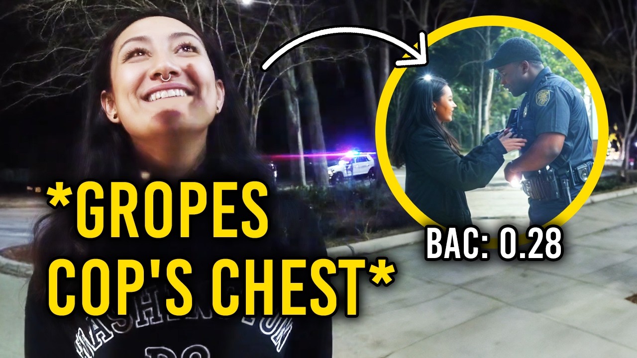 Three Boyfriends and Still Flirting and Inappropriately Touching Officer