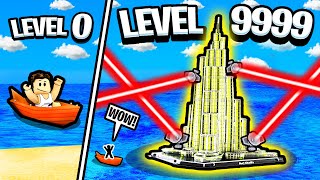 Building THE 9999 IQ BOAT in Roblox Build a Boat to Survive!