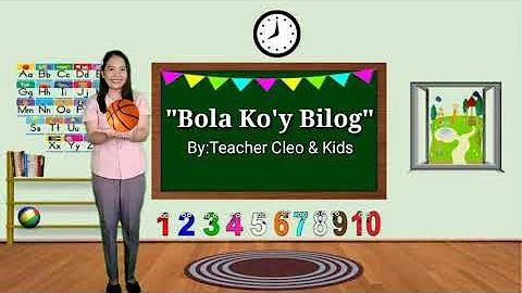 Bola Ko'y Bilog by Teacher Cleo & Kids (Action & Lyrics)