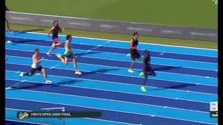 Australian athlete Gout Gout broke Usain Bolt’s U20 record with 19.67 seconds at the  Championship.
