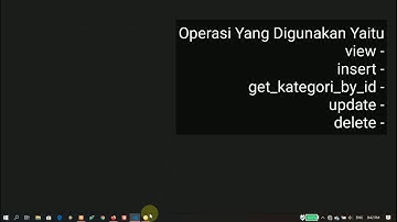 Tutorial Pembuatan JSON pada PHP | Tugas Teknologi Web Service Pertemuan 11