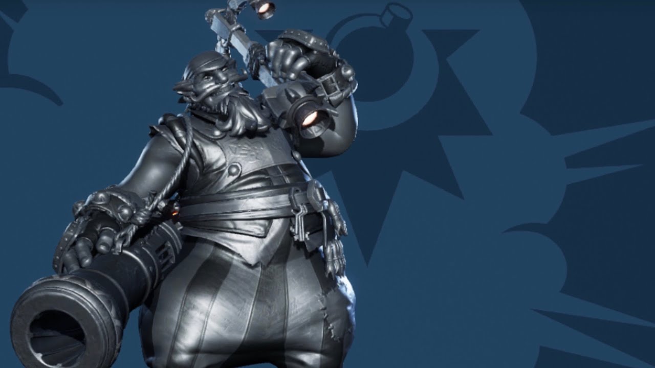 Silver blastbeard rocketbot attack gameplay (rocket arena)