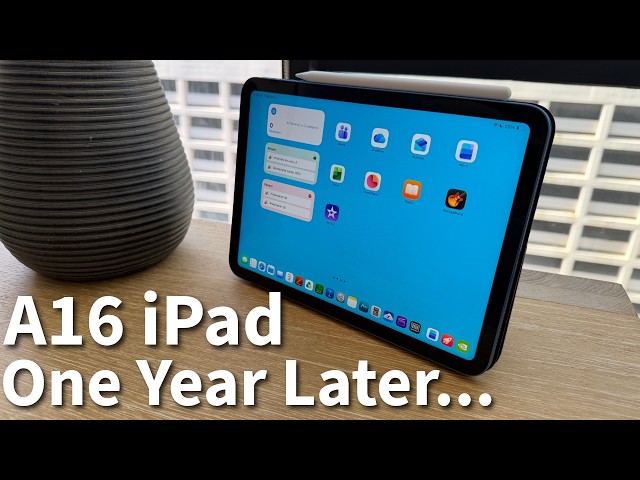 11th Gen A16 iPad One Year Review. It makes iPad Pro look
