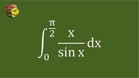 2nd method to evaluate the definite integral using variety of techniques (Mis-1392A)