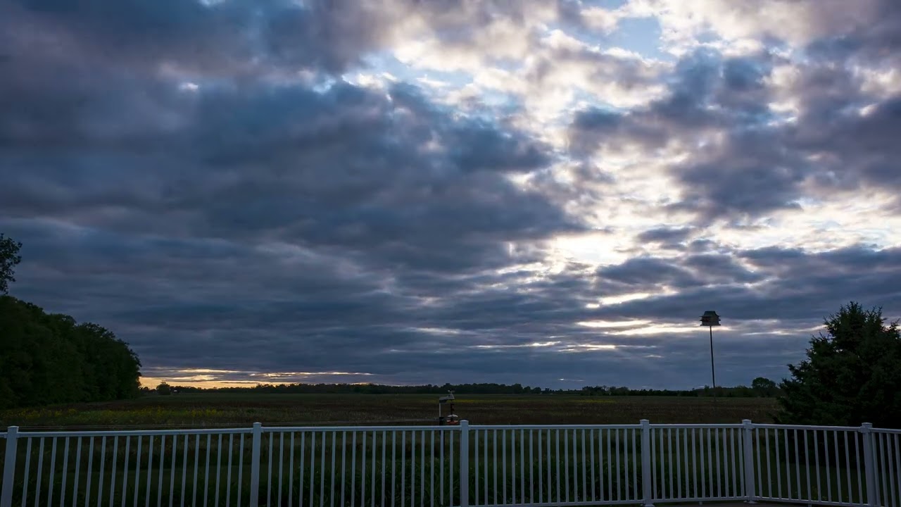 Pemberville "Sunset" Timelapse - May 23, 2025