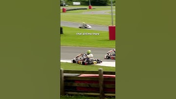 Go-Kart LAUNCHED into the Air during Race #Racing #Karting #DriverOKAY