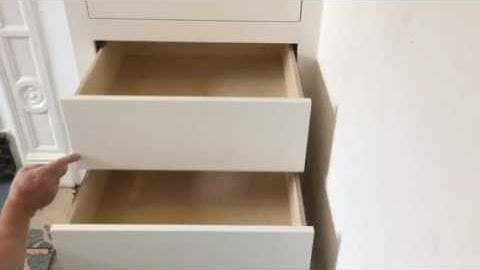 Push to open drawers