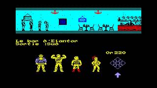 AMSTRAD CPC Quest For The Mindstone, The Edge 1987 FROM All Stars UK,F Face 2 1988 Original COMPILAT screenshot 4