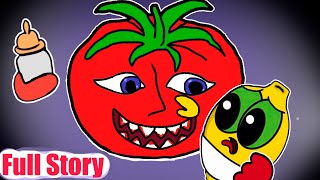 MR TOMATOS Babysitting Mini Ms Lemons Complete Story Animation - Banban 3 Rainbow Friends