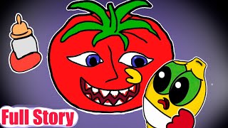 Mr Tomatos Babysitting Mini Ms Lemons Complete Story Animation - Banban 3 Rainbow Friends