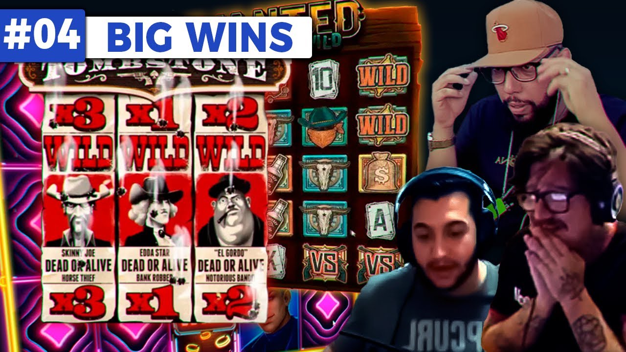 TOMBSTONE E NEON VILLAINS PAGANDO MUITO - BIG WINS #04