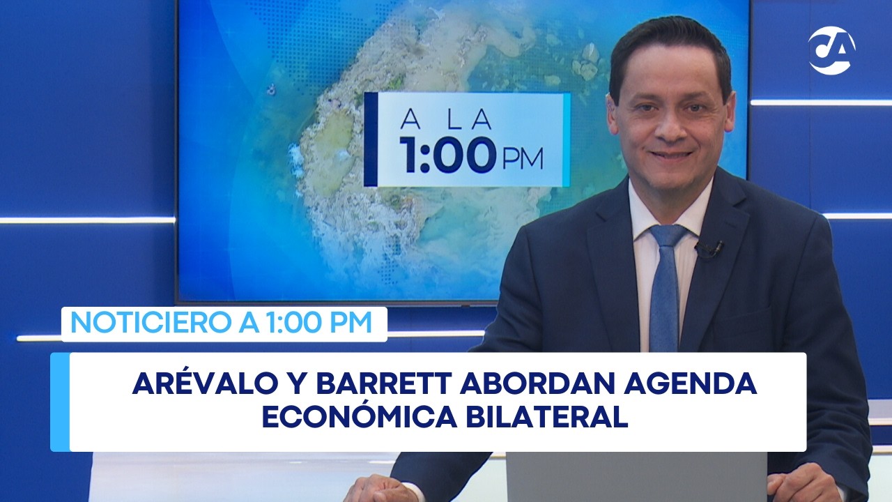 Arévalo y Barrett abordan agenda económica bilateral #ALA1PM (10/03/2026)