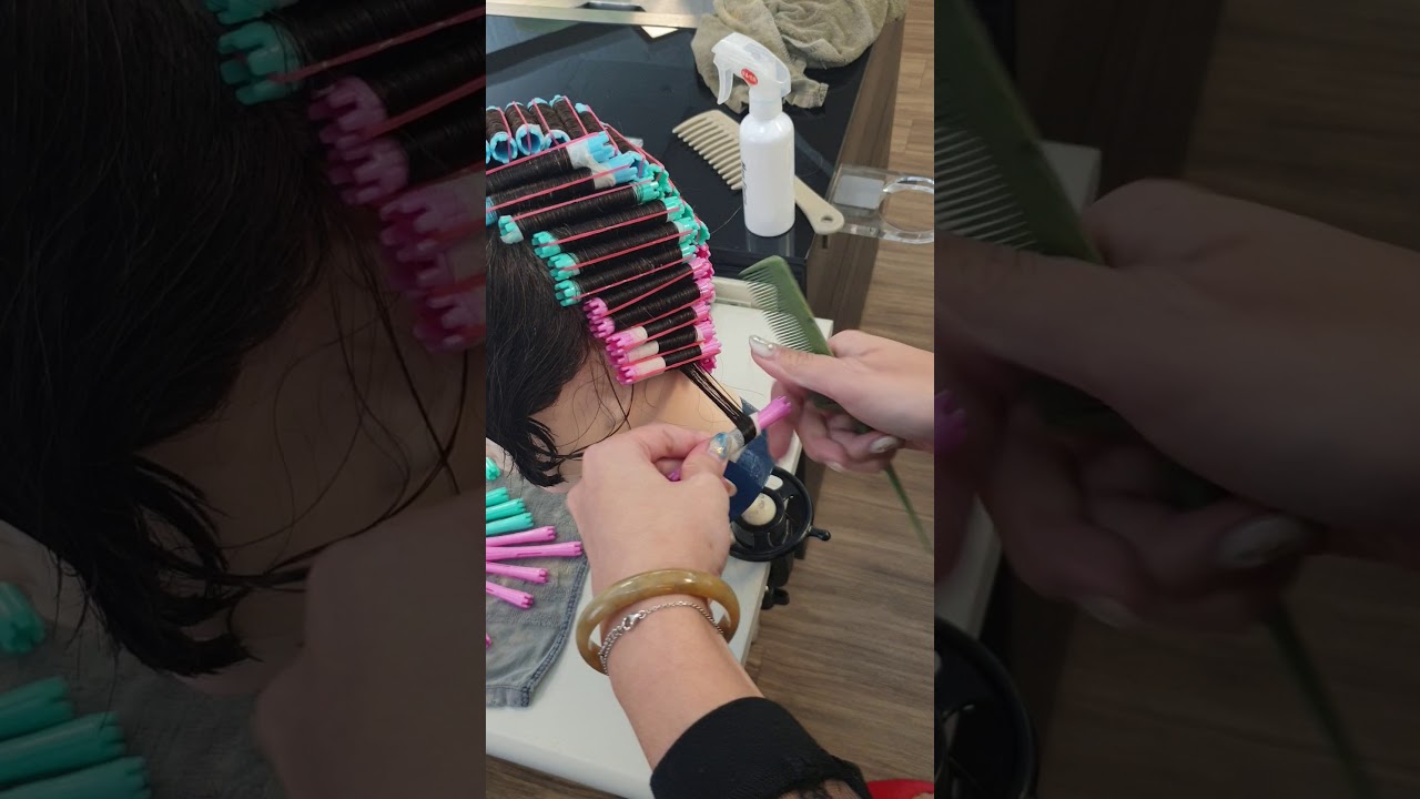 標準冷燙側面捲法