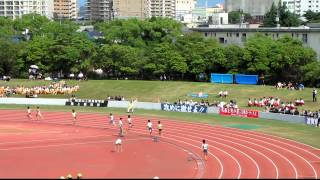 20120617_高校陸上・近畿IH_女子4×400mR決勝(東大阪大敬愛)